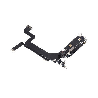 Charging Port for iPhone 14 Pro Max (Purple)-Space Black Charging Port for iPhone 14 Pro Max (Purple)-Space Black